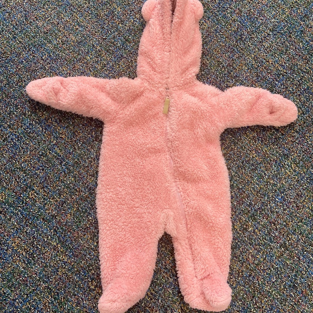 Baby Girl Teddy Coat